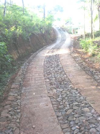 Pembangunan RAbat Jalan Di Dusun Kojan Desa Siki